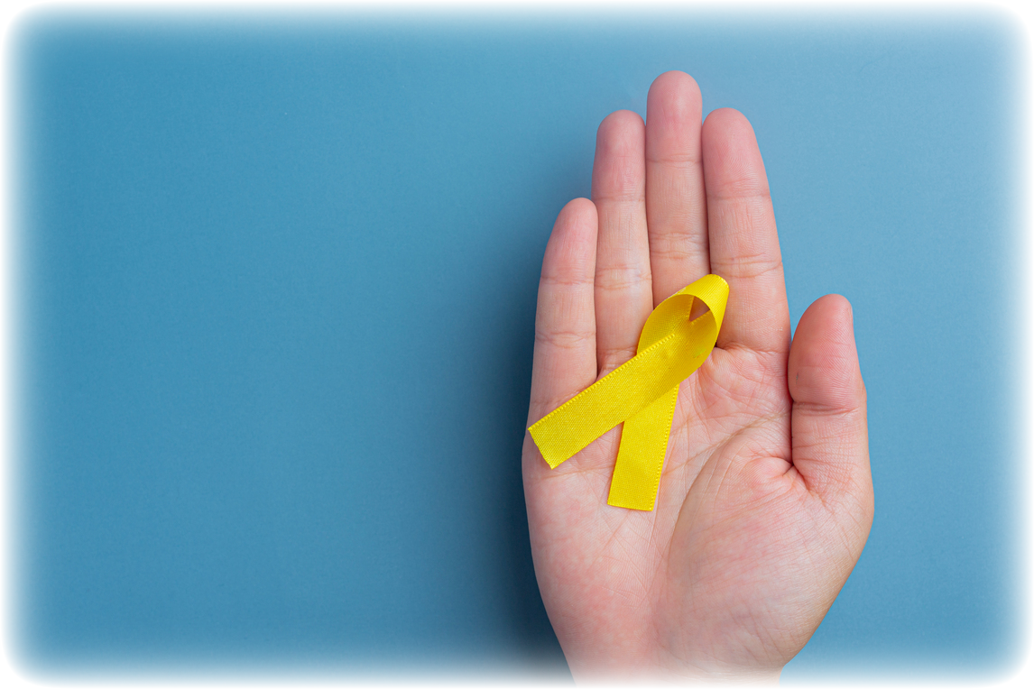 Can suicide be prevented Yellow Ribbon Hand